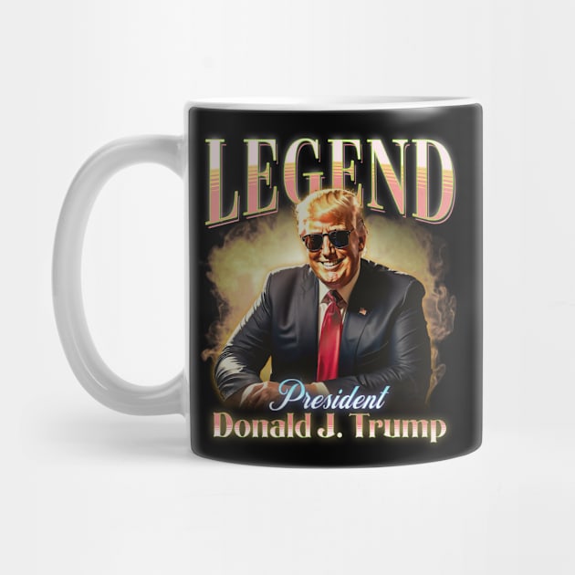 Donald Trump - Legend Vintage by Distant War